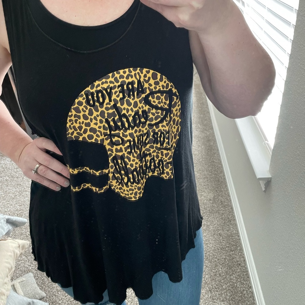 Women’s Football 🏈 Muscle Tank,Lg - Picture 7 of 7